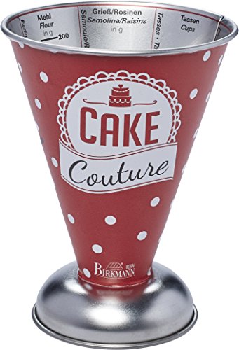 Messbecher Cake Couture: Weißblech, 14cm