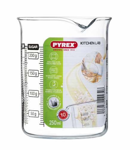 Pyrex Kitchen Lab Messbecher, 0,25 Liter